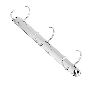 Garra c/ 3 Argolas D 40mm (BASE 280 x 26mm) - Prata