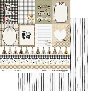 Colecao Minha Preciosidade - Folha 03 - My Memories Crafts - MPR-03