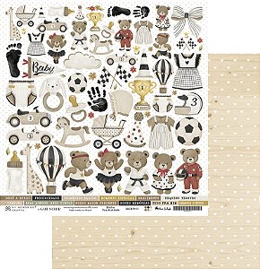 Colecao Minha Preciosidade - Folha 01 - My Memories Crafts - MPR-01