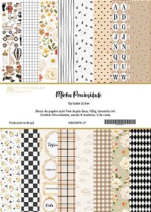 Coleção Minha Preciosidade - Bloco A4 - My Memories Crafts - MPR-07