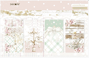 Coleção Doce Maria 2 - KIT TAGS  - Decore Craft