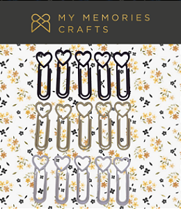 Coleção Minha Preciosidade - Kit de Clipes - My Memories Crafts - MPR-10