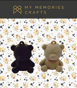 Coleção Minha Preciosidade - Dupla de Ursos - My Memories Crafts - MPR-12