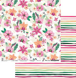 Coleção Minhas Férias de Verão - Folha 02 - 30,5x30,5 - MFV-02 - My Memories Crafts
