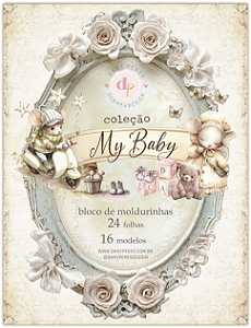 Coleção My Baby - Bloco de Moldurinhas - Dany Peres