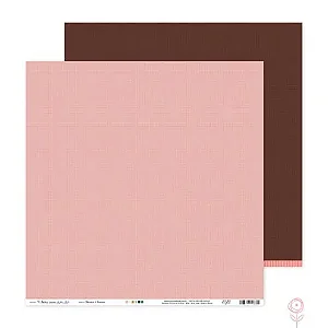 Coleção Feito com Amor - Papel Básico AMOR - Juju Scrapbook