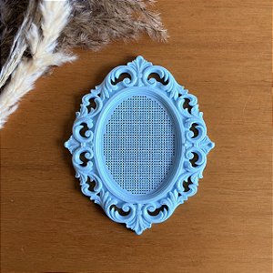 Molduras de Ponto Cruz - Azul Claro - My Memories Crafts
