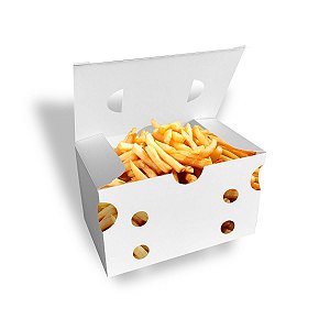 Embalagem Batata Frita Branca Delivery 200g