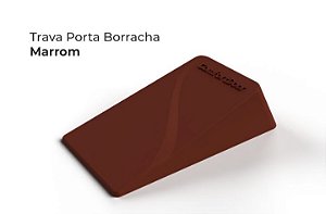 CONFORT DOOR TRAVA PORTA BORRACHA MARROM