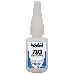 ADESIVO INSTANTANEO CIANOACRILATO (793) 20G TEK BOND