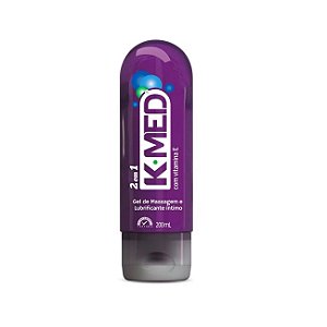Gel Lubrificante Íntimo K-med 2 Em 1 Kmed 203 Gramas
