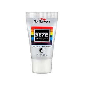 Gel Hot Flowers 25gr Sete SensaÃ§Ãµes Deslizante
