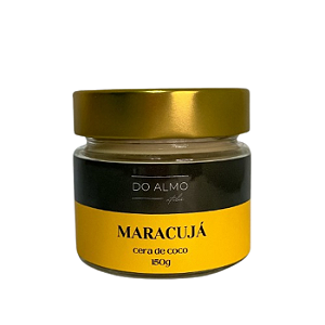 Vela Aromática Artesanal Maracujá 170g