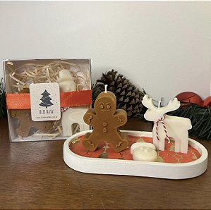 Kit 2 Velas Natalinas