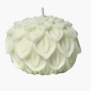 Vela Flower Ball decorativa