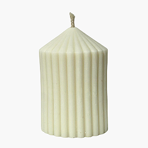 Vela Decorativa Listrada