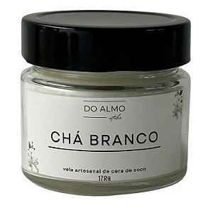 Vela Aromática Chá Branco 170 g | Linha Clássica
