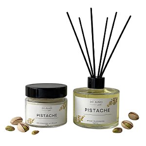 Kit Difusor de Ambiente 240ml + Vela Aromática 170g