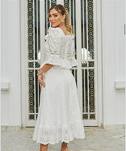 CONJUNTO RENDA GUIPIR - DOCE MARIA