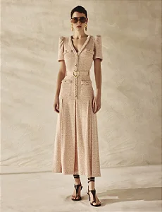 VESTIDO TWEED DETALHE TRANÇA - DELIGHT