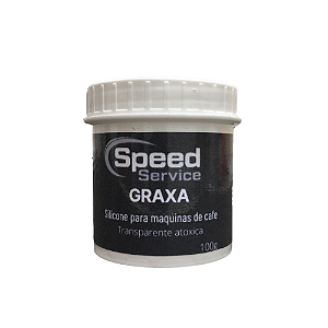 Graxa lubrificante  de silicone transparente atoxica 100g para maquinas de cafe