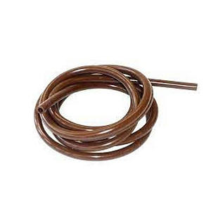 Tubo mangueira de silicone marrom 5x8 L.2000mm para cafeteira saeco phedra