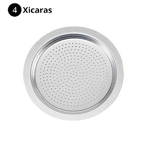 Filtro de aluminio para cafeteira bialetti moka 4 xicaras original