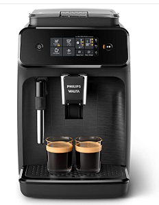 Cafeteira Maquina de café expresso Philips Walita Série 1200 Preta, 220v - EP1220/12