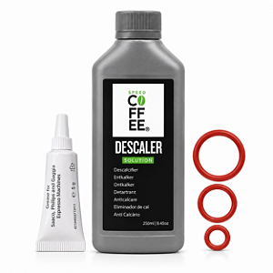 Descalcificante 250ml Philips , Saeco, + graxa 5g + Oring