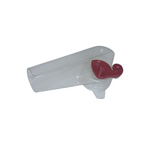 Calha frontal longa vermelha Rheavendors XM P1 G2