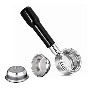 Porta-filtro 58mm Bottomless  - Naked+ Filtro Extre Fino IMS 16/18 g P/ Gaggia Classic