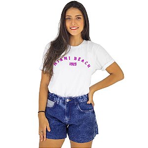 T-Shirt Miami Beach Luxo Urbano