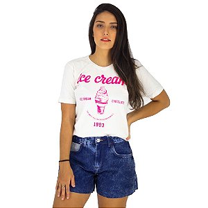 T-Shirt Ice Cream Luxo Urbano