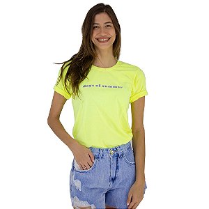 T-Shirt Days Of Summer Luxo Urbano