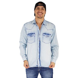 Camisa Masculina Jeans CWR