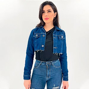 Jaqueta Cropped Amanda Pink Lú