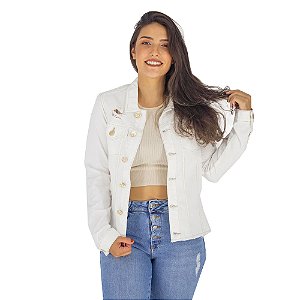 Jaqueta Feminina Jeans CWR
