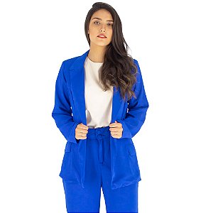 Blazer em Alfaiataria Feminino Menina Rosa