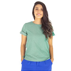 Blusa Básica Menina Rosa