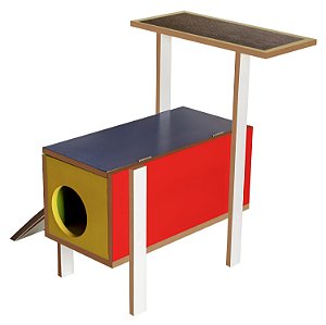 Casinha de gato Nino XL Colorida