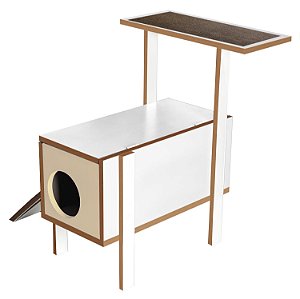 Casinha de gato Nino XL Nude