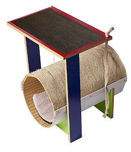 Casinha de gato Otto Colorida