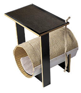 Casinha de gato Otto Preta