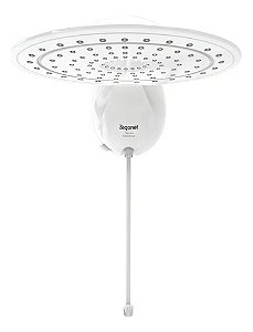 Chuveiro Eletrônico Zagonel Optima 7700w 220v Branco Com Ajuste Gradual 7.7 Kw