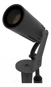 Espeto De Jardim 3w 3000k Ip65 Nébula Marca Brilia Preto 3000