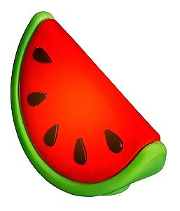 Luminária Melancia Sweet Verde Vermelho com Lâmpada Inclusa