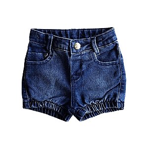 Shorts Jeans Moletom Bebê Menina Jhump Club