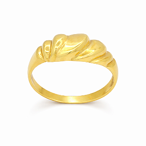 Anel em Ouro 18K Trabalhado