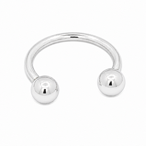 Piercing em Ouro 18k Branco Argola
