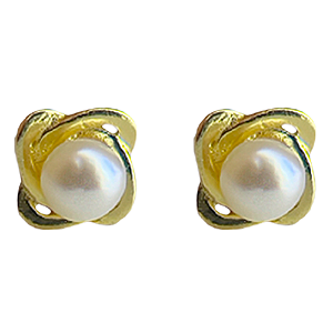 Brinco em Ouro 18K com Perola